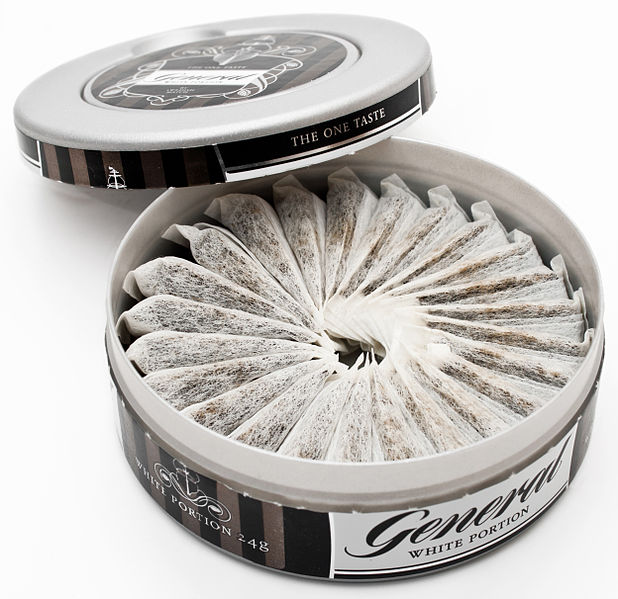 SNUS und Tabakbeutel